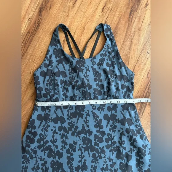 Royal Robbins Spotless Evolution Floral Tank Active Dress Womens Size 4 - Picture 11 of 13